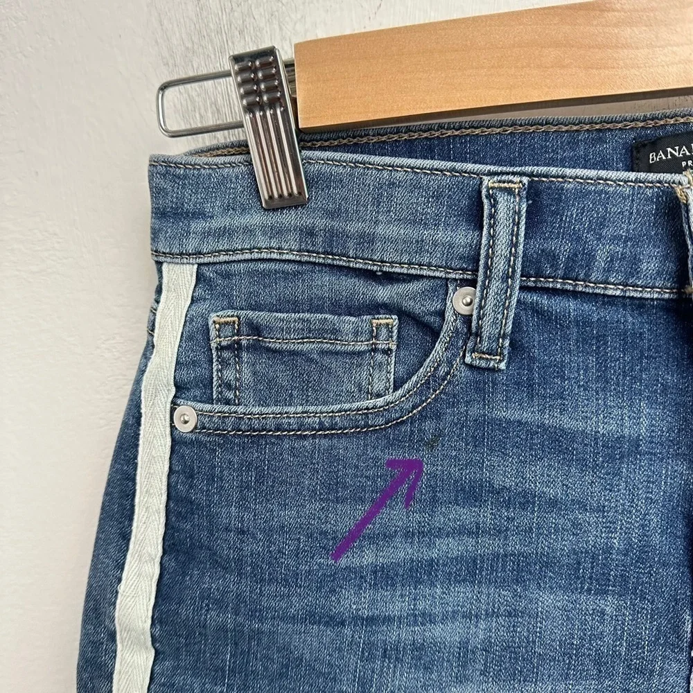 Banana Republic Premium Mid Rise 3.5” Short Size 26 - Picture 3 of 6